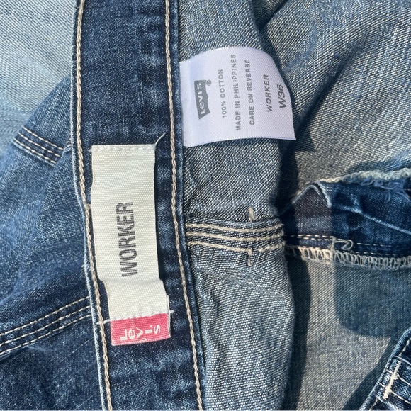 Vintage Mens Levi’s Jean Shorts Size:36 - Picture 4 of 4